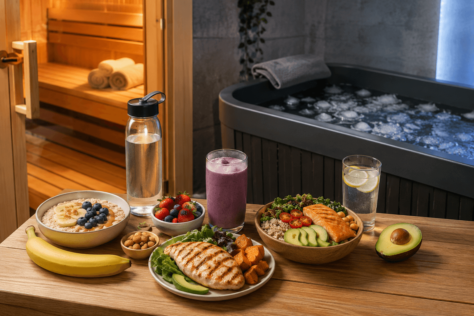 What to Eat Before & After Sauna or Cold Plunge